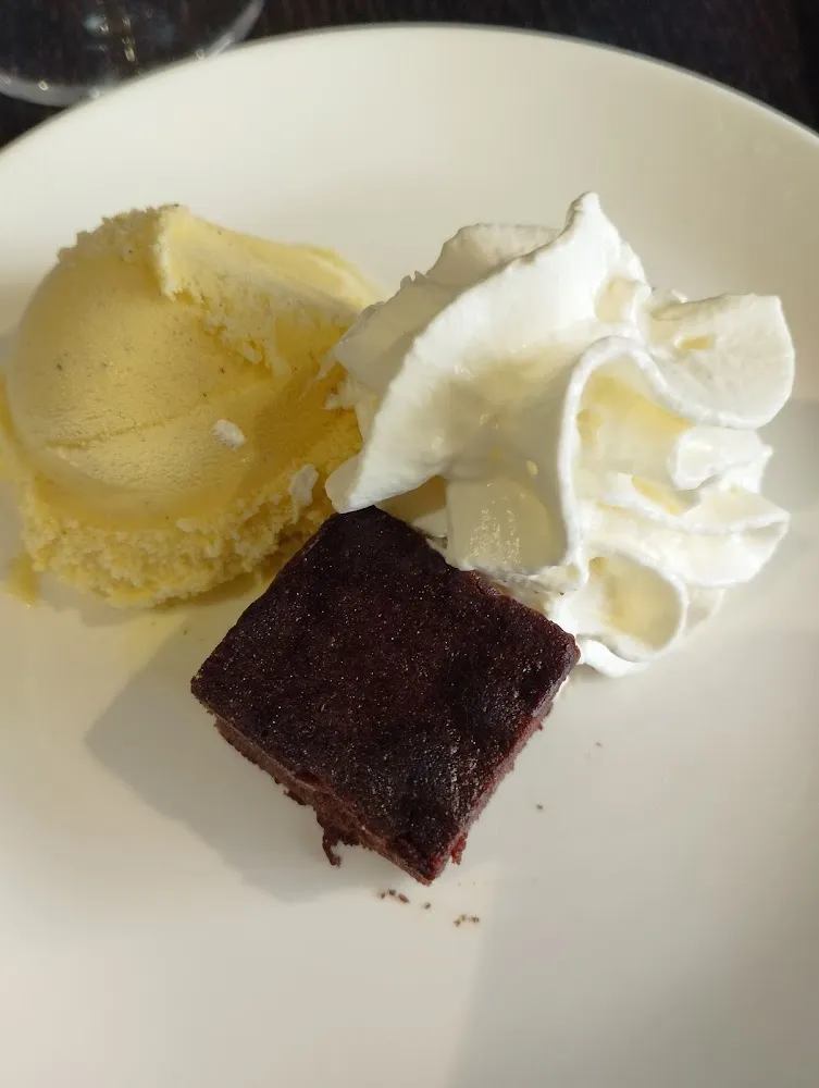 Gâteau Chocolat Glace Vanille Chantilly